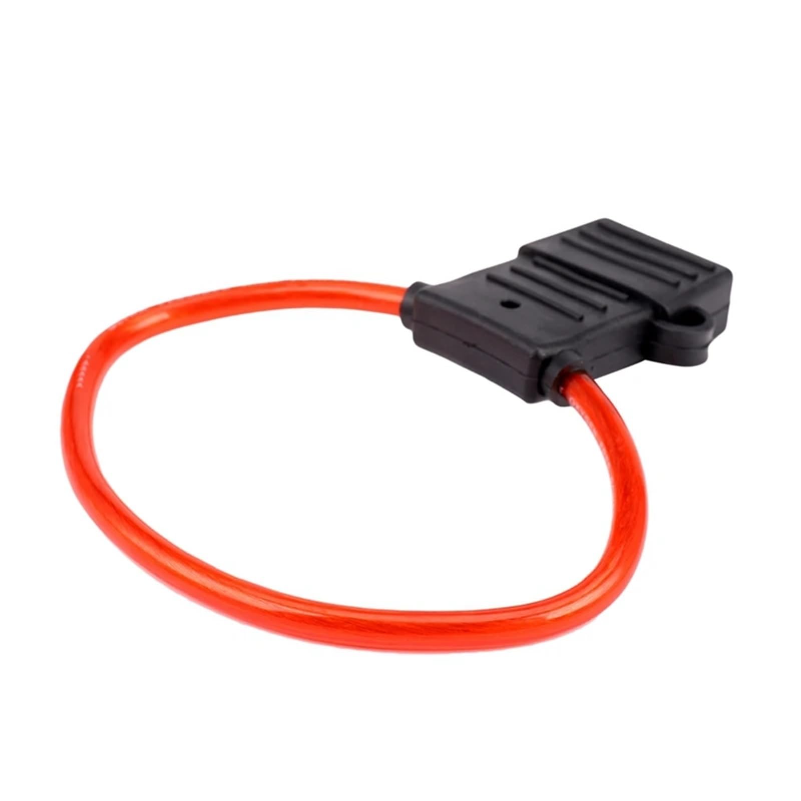10X 8 AWG Gauge Maxi Blade Sicherungshalter Inline-Draht 12-24V Volt Wasserdicht + 40A Sicherung