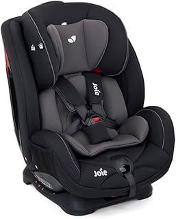 Joie Stages R44 from Birth Combination Group 0+1/2 Belted Car Seat (Birth - Approx. 7 Years, 0-25kg) - Coal