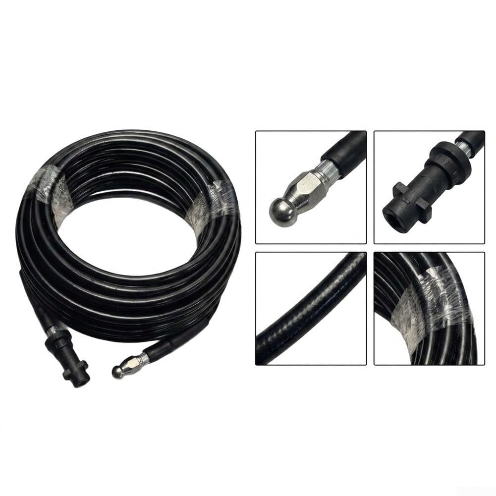 Flexible PVC pour robuste 15M pour Nettoyeur Haute Pression Flexible(25 meters)