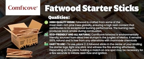 10-lbs-Fatwood-Fire-Starter-Sticks-Camping-Essentials-Great-Fire-Logs-and-Fire-Starters-for-Campfires-Fireplaces-Bonfires-Start-a-Fire-with-2-Sticks