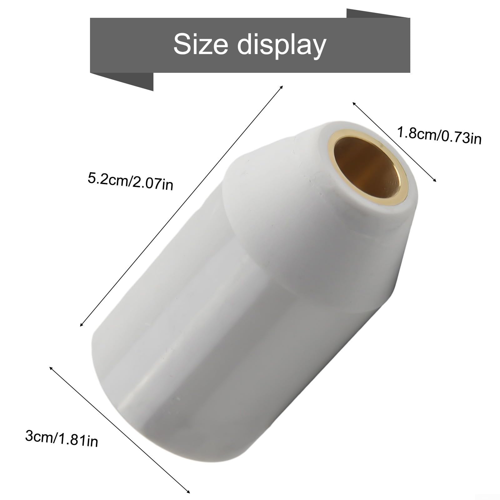 2pcs Plasma Cutting Torch Shield Torch Holder 9-8218 9-8281 for Thermal Dynamic For SL60 SL100