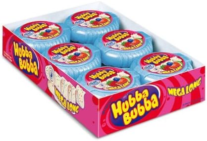 Wrigley's Hubba Bubba Triple Mix, Chewing Gum, 12 Rolls