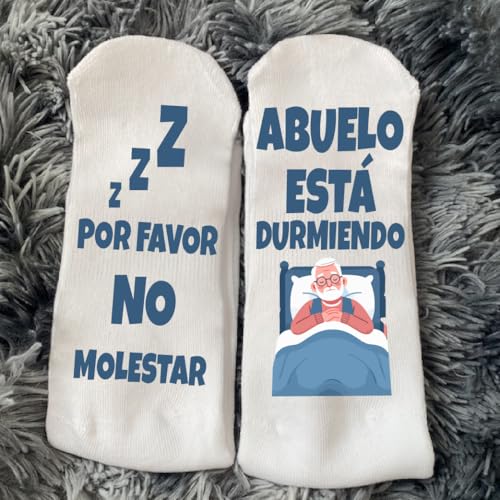Grandpa Is Sleeping Socks – Funny Novelty Gift for Grandfather4