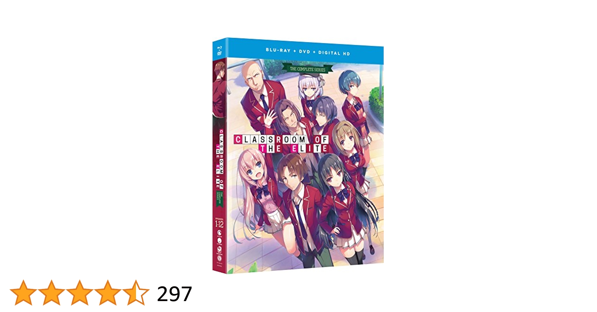 Amazon.co.jp: Classroom Of The Elite Blu-Ray/DVD(ようこそ