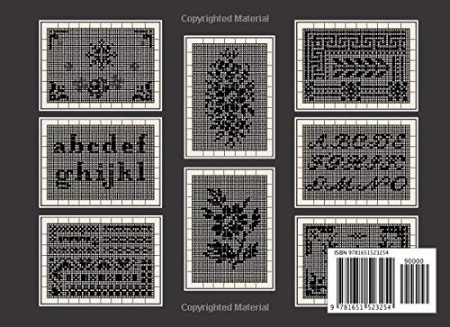 "Choice Designs" for Cross-Stitch Embroidery: Antique Charted Pattern Plates - Thumbnail 2