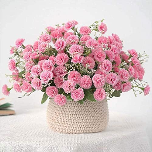 Artificial Flower Silk Carnation Flowers Fakes Flowers Decoration Bouquet Flowers Bridal Wedding Wedding I3Z1 Real Banquet #TOP4