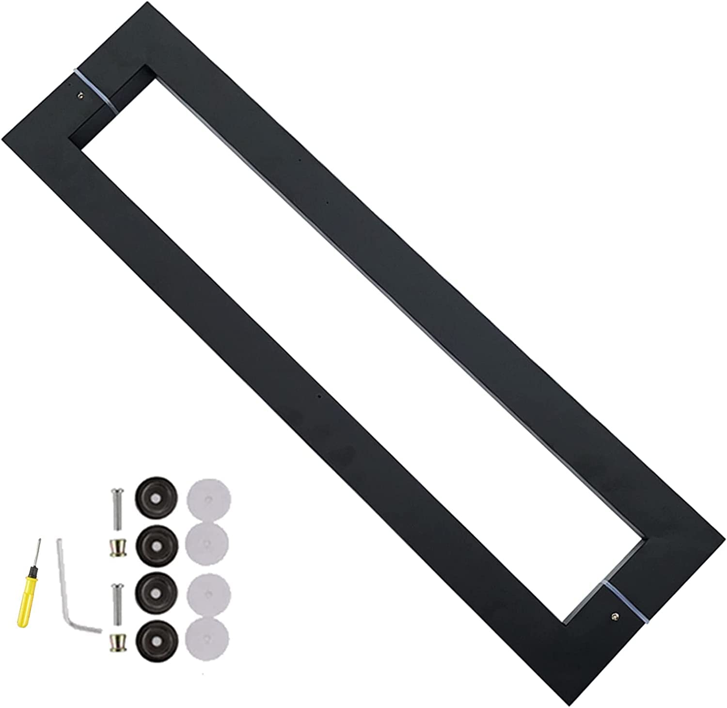 Poignée de porte de grange rectangulaire idéale pour sublimer votre salle à manger