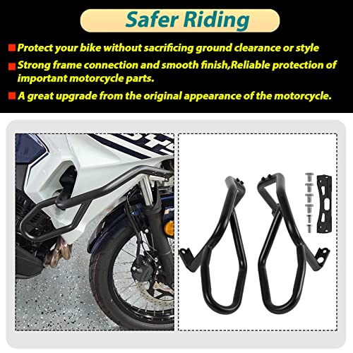 Tazgantax Compatible With Ver-Sys-X 300 Crash Bar Engine Guard Protector Bumper For Ka-Wa-Sa-Ki Ver-Sys X 300 X300 2017 2018 2019 2020 2021 2022 2023 Motorcycle Accessories #TOP2