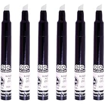 CHARTPAK Ad Markers Blenders Set of 6, Clear P-O