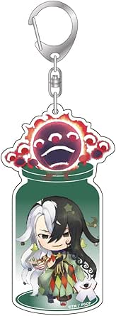 アルジャーノンプロダクト きゃらとりあ Fate Grand Order アルターエゴ 蘆屋道満 アクリルキーホルダー アクキー アクリル 金属製