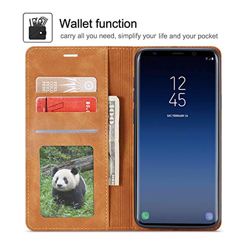 Housse Samsung S9 marron idéale pour visionner vos vidéos