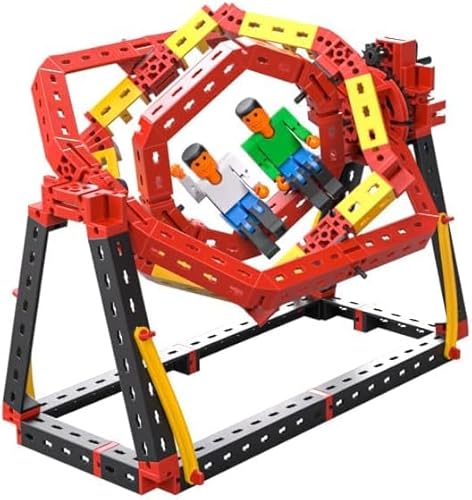 Fischertechnik Advanced Crazy Rides 569019 – Kit Di Costruzione Per Bambini, Giocattolo Con Parco Divertimenti, Dai 8 Anni In Su - 3