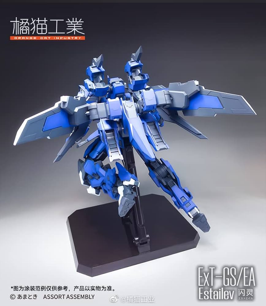 Amazon | 《橘猫工業》1/100 SUPER ROBOT HEROES Estailev 第1