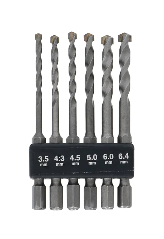 Amazon | 高儀 EARTH MAN 六角軸 コンクリートドリル 6本組