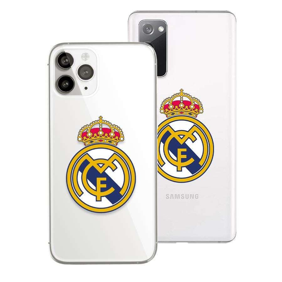 Coque Real Madrid Samsung A50 rigide avec blason central du club