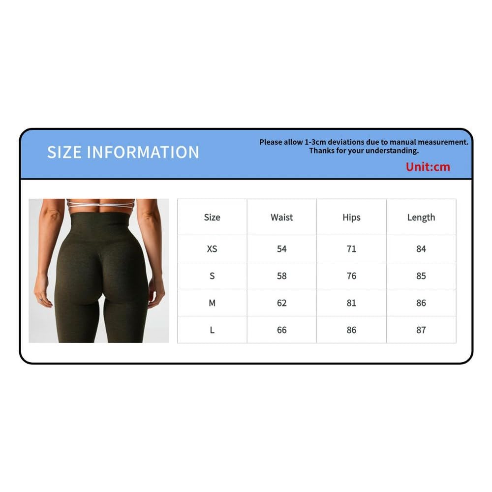 ZBDZSW Bezszwowe legginsy damskie miękkie spandexowe spodenki gimnastyczne sportowe push-up fitness ubrania spodnie do jogi z wysokim stanem rajstopy treningowe