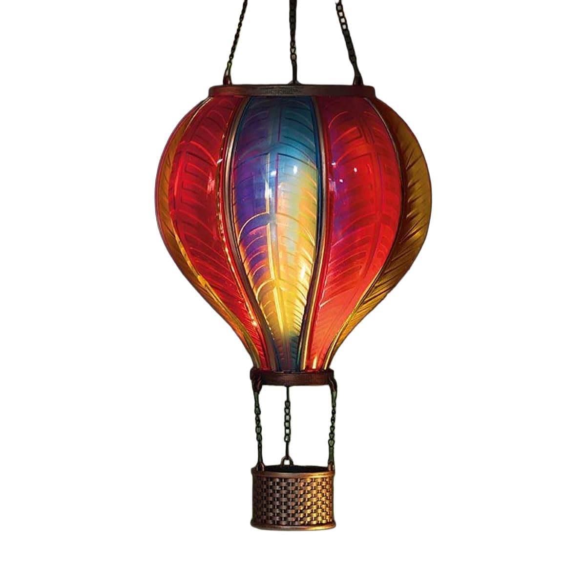 Smart Solar Garden Lantern - Extra Large - Realistic Warm Flaming Effect