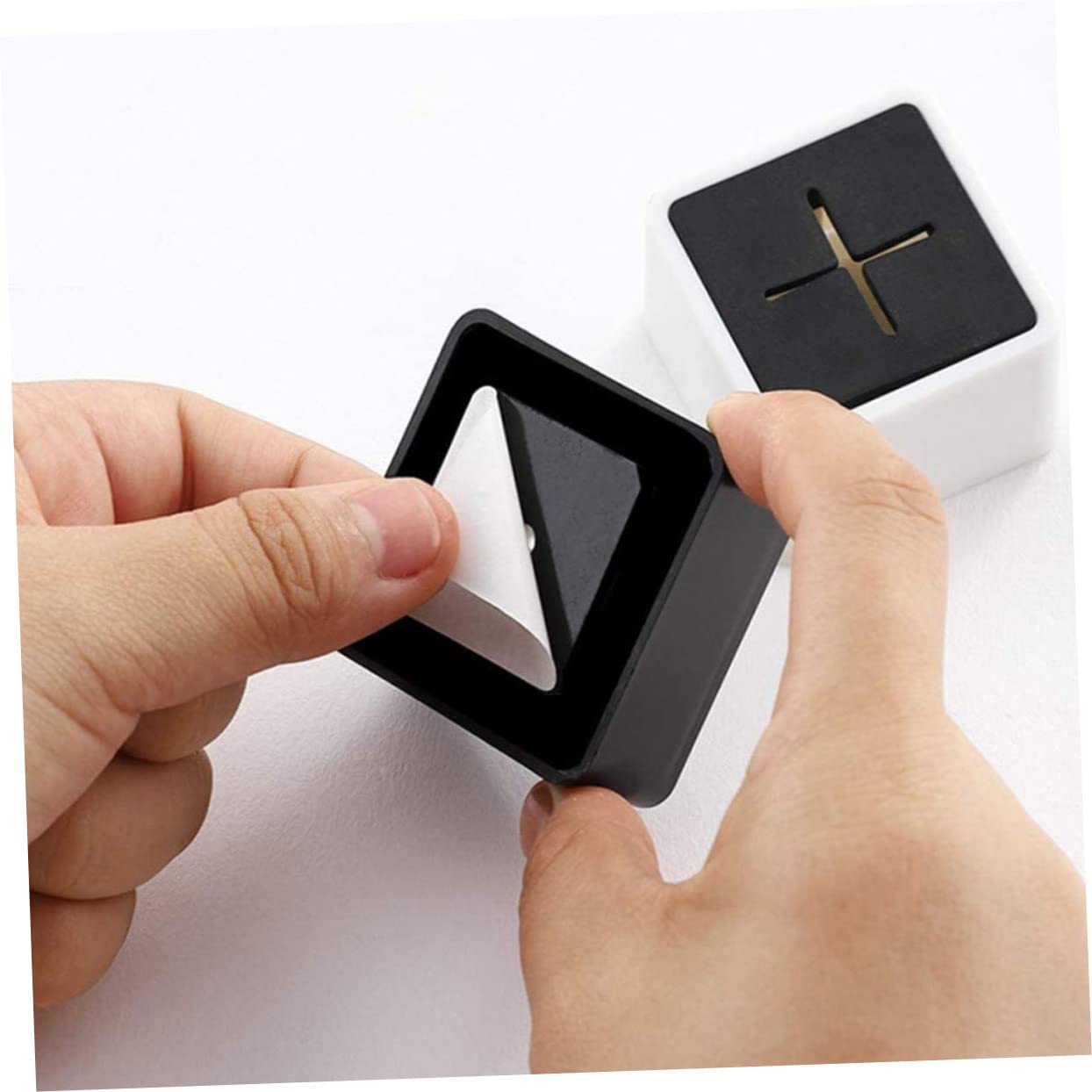 Lurrose 3 Set Ganci Adesivi Per Strofinacci E Bagno Ganci Abs E Facili Da Installare Senza Foratura Per Bagno Cucina E Camere Da Letto 6 Pezzi * 3