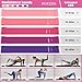 Home Pilates kit for Women with 5 Resistance Bands, Pilates Magic Circle Ring and Ball Set Accessories, Home Workout Equipment Essentials Starter Kit for Beginners, Full Body Toning Flexibility