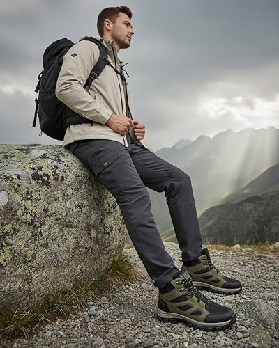 Image of Bacca Bucci Enduro High-Top Outdoor Hiking Boots