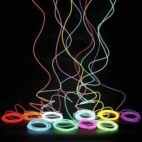 Tira LED flexible activada por sonido 1m 3V batería miniatura 7