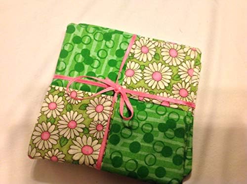 Set of 4 Drink Coasters - fabric quilters square