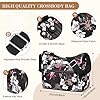 VOBUKE Umhängetasche Damen Mittelgroß Wasserdicht Nylon Crossbody Bag mit Vielen Fächern Leichte Schultertasche Verstellbarer Breitem Freizeit Kleine Messenger Bag für Einkaufen, Reisen #2