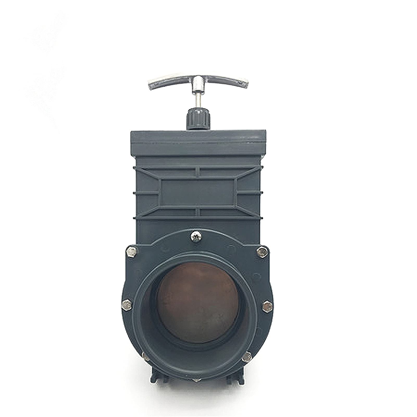 Raccords de tuyauterie Vanne de porte DN32 / DN40 / DN50 / DN65 / DN80 / DN100 Vanne de vidange d'eaux usées d'eau plastique raccord gaz (Specification : DN80)