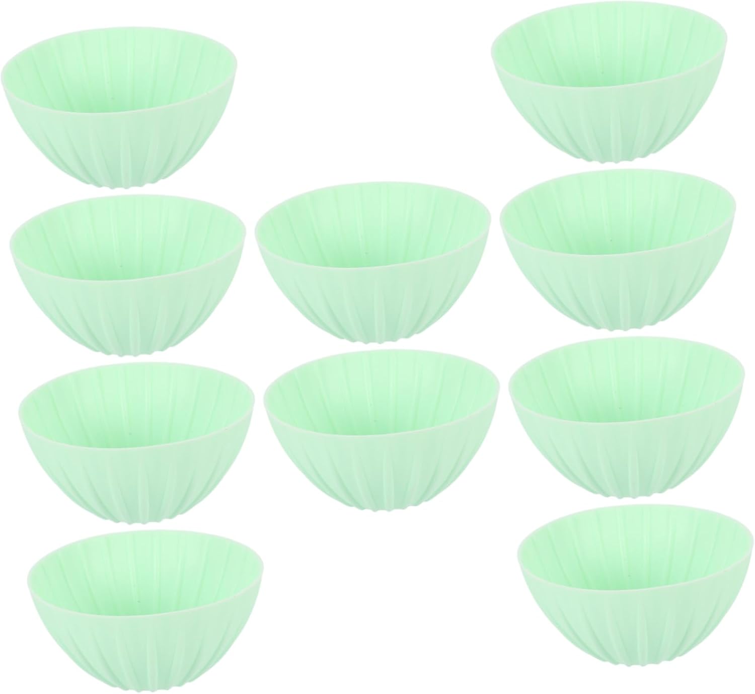 10pcs Silicone Proofing Baskets Food-grade Non-stick Proofing Bowls for Sourdough Baking Stackable Design for Efficient Storage for Bread Making