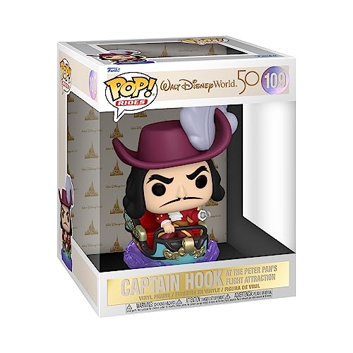 Sale Hook On Peter Pan Flight (Walt Disney World 50Th) Funko Pop! Ride