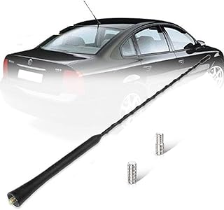 اريال راديو بديل للسيارة لاستقبال اشارات راديو ايه ام/اف ام/لتقنية البث الصوتي الرقمي ، اريال لسقف السيارة لاستقبال موجات الراديو ايه ام/اف ام بشكل مثالي، مع مسامير - طول 40 سم - من كابر مصر 2020