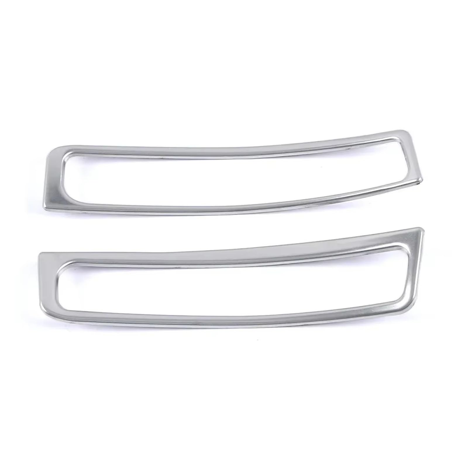 Interior Trim for Hyundai for Tucson for NX4 2021 2023 Car A Pillar Air Conditioner AC Outlet Vent Frame Ring Trim Sticker Panel Frame Cover(Matte Silver)
