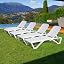 4 White Chaises