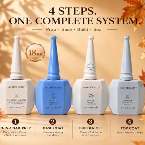 24 Colors Gel Nail Polish Kit DROPS TO (Color: A1-Classic Cozy) - image 9