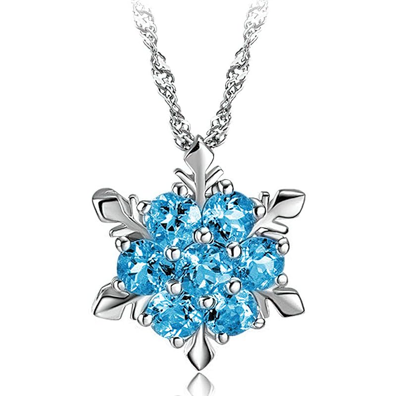 See full amazon price history chart for RVM Jewels Frozen Snowflake Inspired Ocean Blue Pendant Necklace Princess Jewelry Accessories Dark Blue for Girls & Women RVM Jewels Frozen Snowflake Inspired Ocean Blue Pendant Necklace Princess Jewelry Accessories Dark Blue for Girls & Women (B0D5C2HYV7) Amazon Price History, Amazon Price Tracker