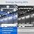 CINOTON 40W LED Canopy Lights UL Listed, 100-277V Commercial Canopy Lights Outdoor IP65 Waterproof, 5600LM for Gas Station Garage Warehouse Shop Carport Industrial, 9.5"x9.5" 5000K Daylight 2Pack