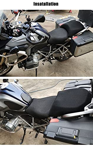 YKSM Coprisedile per Cuscino Protettivo per Moto