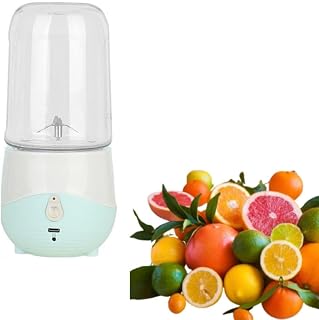 Drumstone 【Special with 12 Years Warranty】 Portable Electric Juice Maker for Smoothies, Juices, and Shakes with 4 Blades ( Price In India
