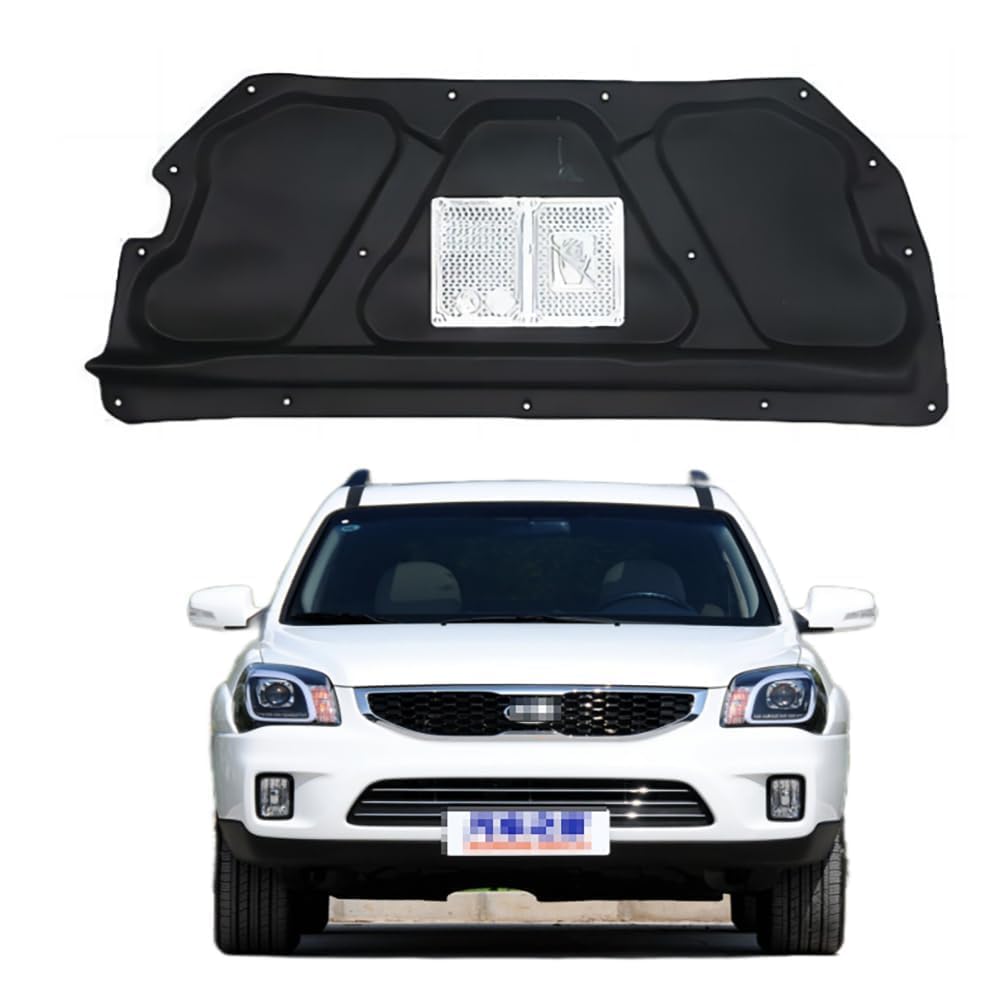 Cotone Isolante Acustico per Cofano Anteriore Auto,per KIA Sportage 2007-2013,Isolamento del Cofano del Cofano, Isolamento Acustico del vano Motore
