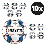 Hartiste Derbystar Stratos TT Fußball Trainingsball 10er Ballpaket