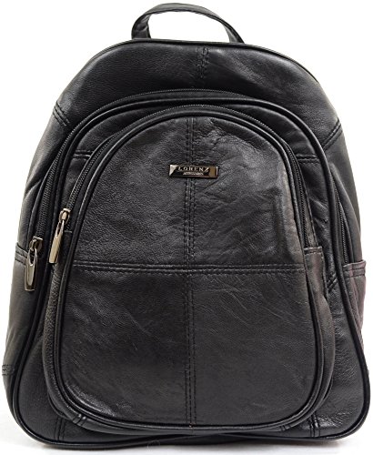 Sac à dos en cuir nappa souple SNUGRUGS, le complice noir de votre liberté