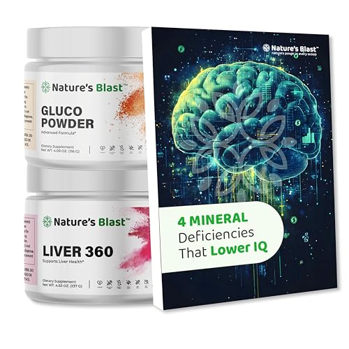 NATURES BLAST Liver 360 Gluco-Powder with ebook
