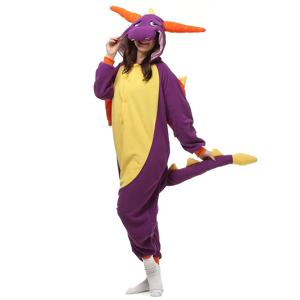 LBJR Pigiama Animali Adulti Cosplay Costume Pigiamone Intero Onesie