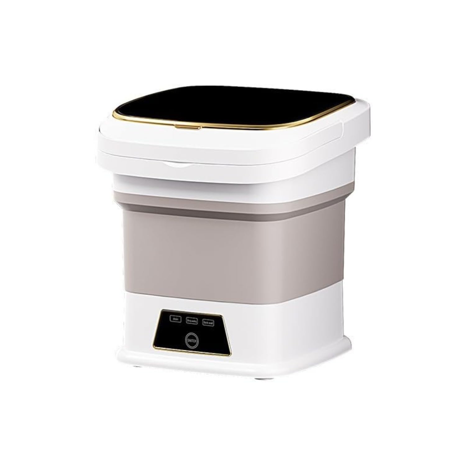 Mini Waschmaschine,13L Miniwaschmaschine Camping Waschmaschine Klein mit Abnehmbarer Trockenkorb 3 Modi Tiefenreinigung Portable Mini Washing Machine,Reisewaschmaschine für Unterwäsche, Babykleidung
