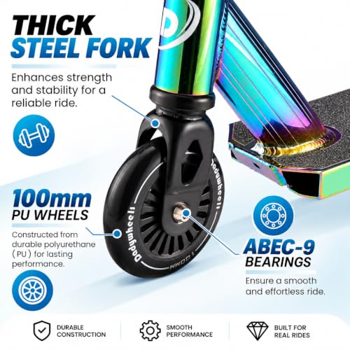 Dadywheels Rainbow Pro Scooter