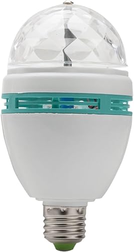 LED giratoria Efectos Full Color Discoteca Fiesta Bola De vidrio luces de iluminación de luz
