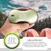 Survival Frog QuickHeat PRO Rechargeable Hand Warmer with Portable Power Bank - Premium Quality Electric Hand Warmer - Reusable Hand Warmers - USB Heater for Hands with Storage Bag and Lanyard