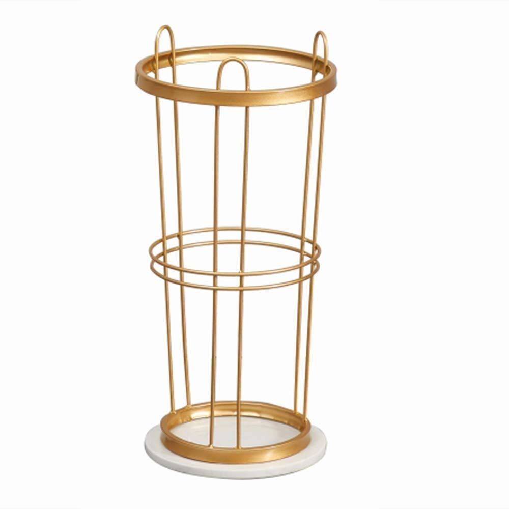 Porte-Parapluie, Seau à Parapluie en Marbre et Support de Rangement