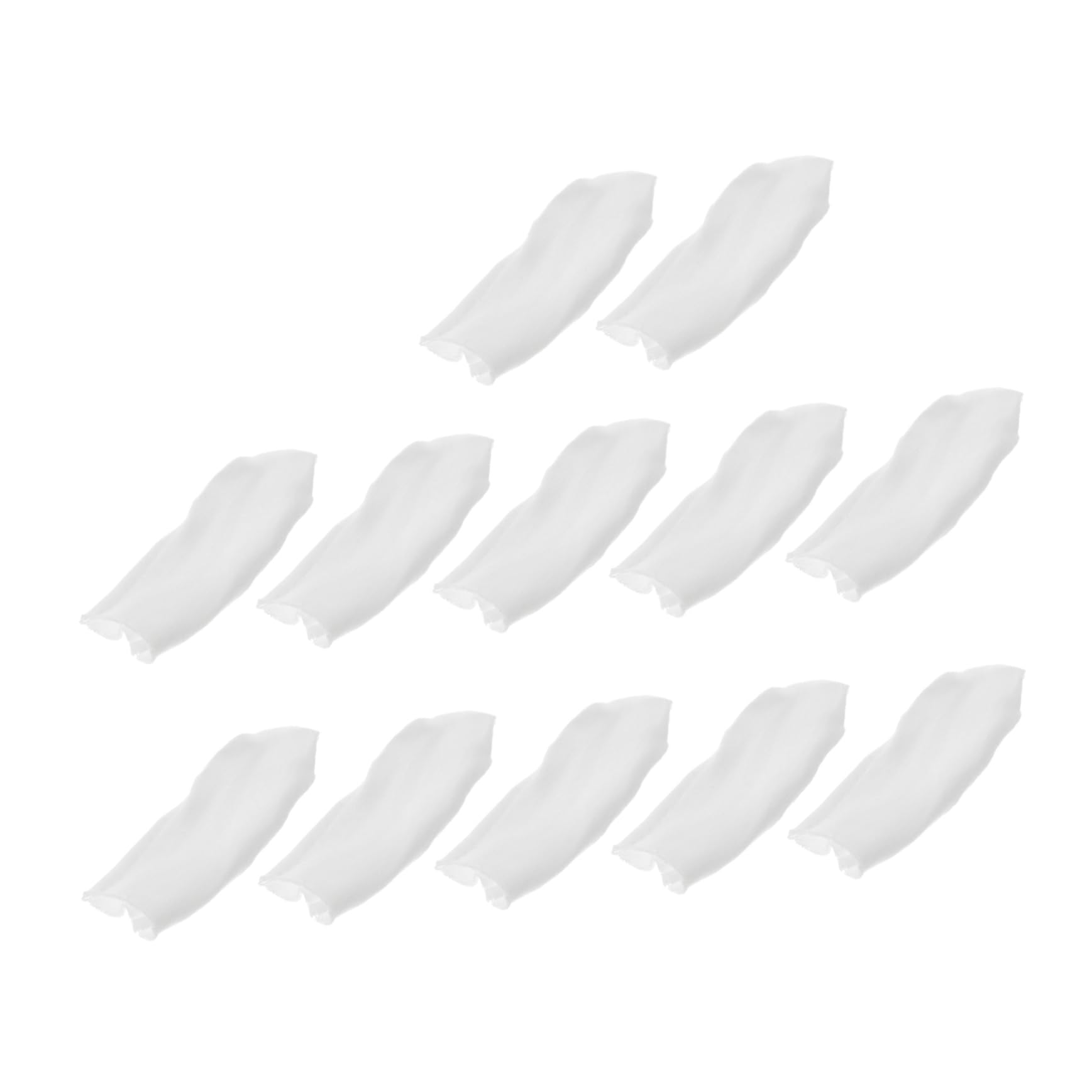 ERINGOGO 200pcs Cotton Finger Protectors Cut-Resistant Glove Liners Fingertip Protectors for Home Store Protection