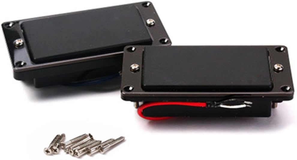 Freshsell New Alnico V Les Paul Humbucker Pickup Set Black Guitar Pickup Set